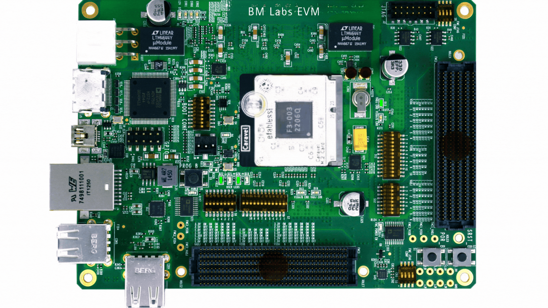 BM Labs FPGA Evaluation Kit board